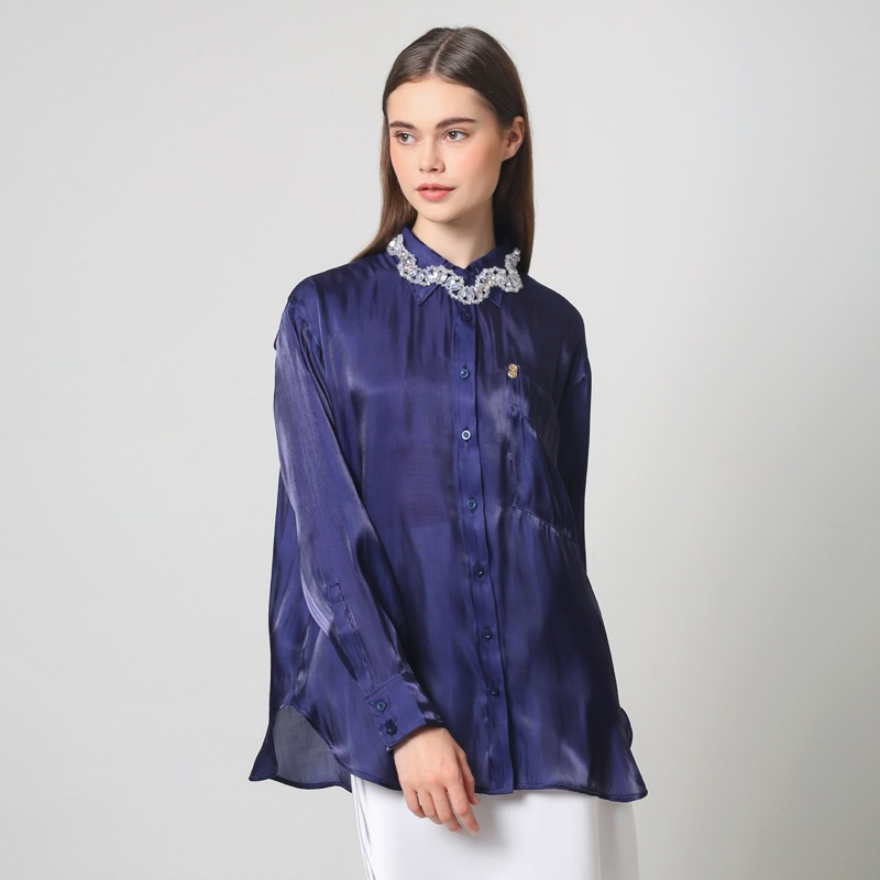ELENA SHIRT - Blue